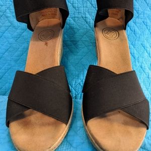 Charleston Shoe Co Cannon Wedge Sandals